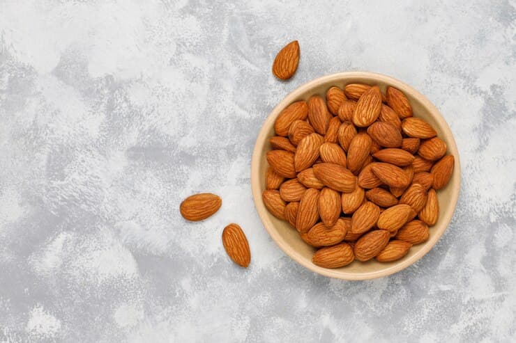 تصویر 4 از قیمت خرید بادام درختی شور عمده به صرفه و ارزان